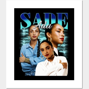 Vintage Sade Adu 80s 90s Style Posters and Art